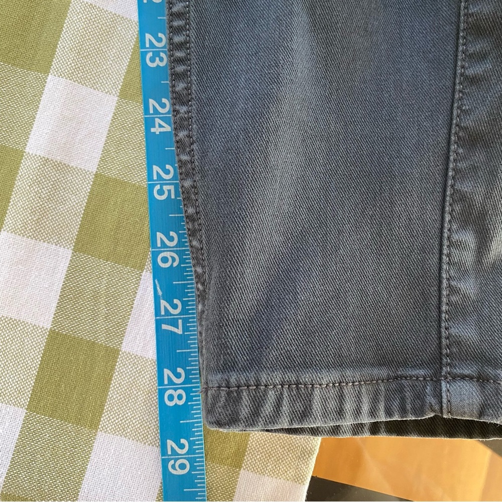 SPANX Stretch Twill Ankle Cargo Pants Washed Black Small - Picture 15 of 16